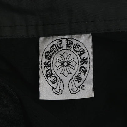 CHROME HEARTS Cross Button Dagger Zip Shorts Black Size 28