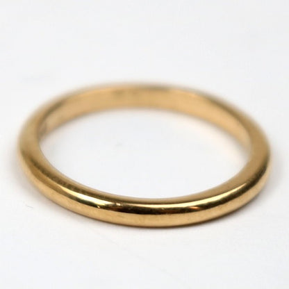 CHROME HEARTS 22K Bubblegum Wedding Ring Gold Size ONE SIZE