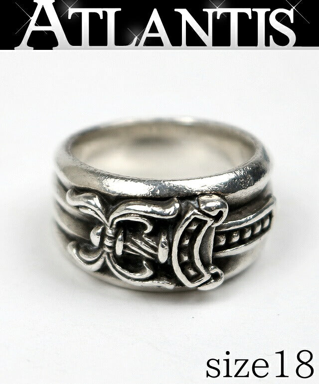 CHROME HEARTS Silver 925 Dagger Ring Size ONE SIZE