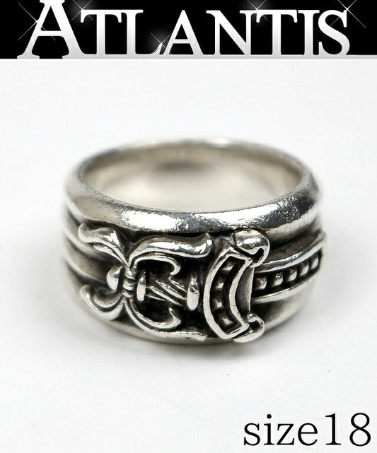 CHROME HEARTS Silver 925 Dagger Ring Size ONE SIZE