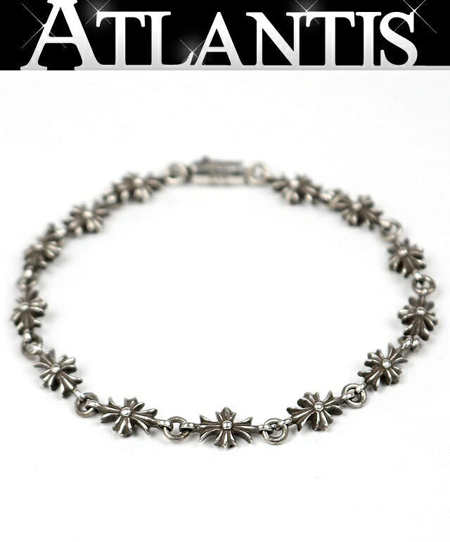 CHROME HEARTS Tiny E CH Plus Bracelet Silver Size ONE SIZE