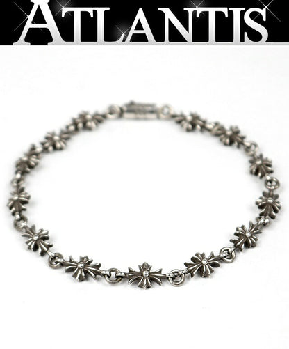 CHROME HEARTS Tiny E CH Plus Bracelet Silver Size ONE SIZE