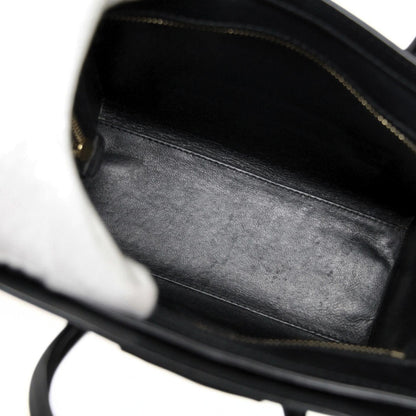 CELINE Luggage Nano Shopper 2-Way Bag Black Size ONE SIZE