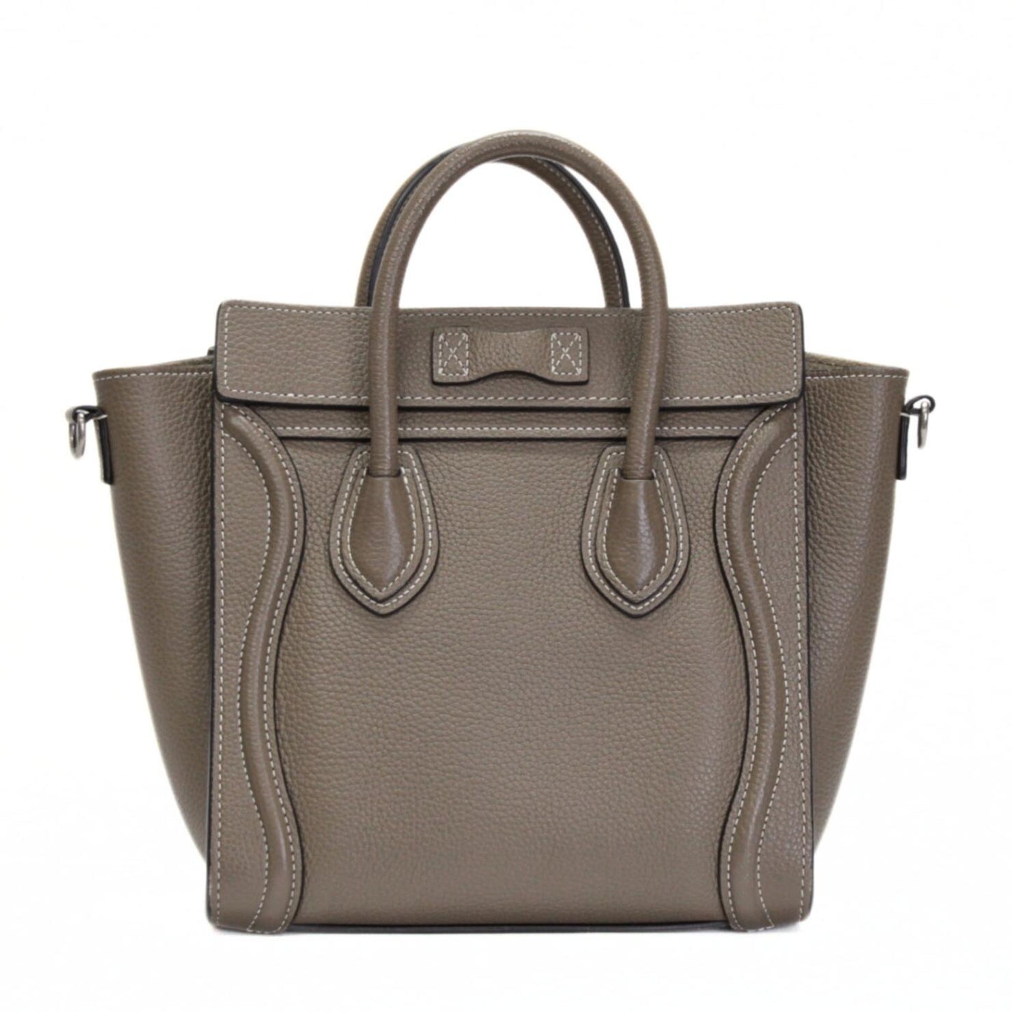 CELINE Luggage Nano Shopper 2-Way Bag Sli Size ONE SIZE