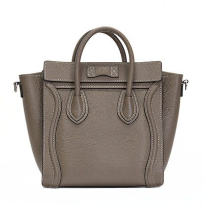 CELINE Luggage Nano Shopper 2-Way Bag Sli Size ONE SIZE