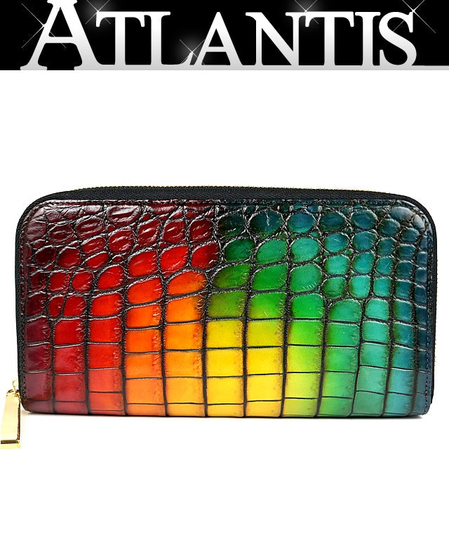 IKEDA Kohgei Crocodile Leather Wallet Multi Size ONE SIZE