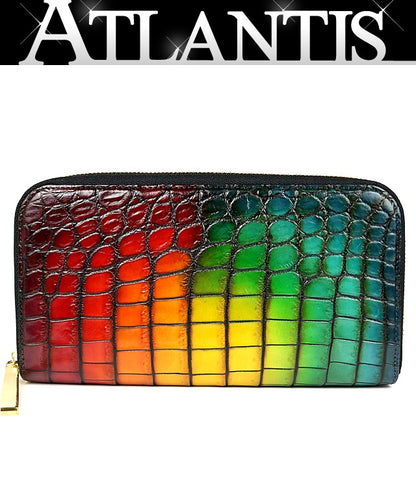 IKEDA Kohgei Crocodile Leather Wallet Multi Size ONE SIZE