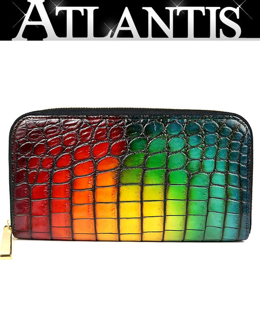 IKEDA Kohgei Crocodile Leather Wallet Multi Size ONE SIZE