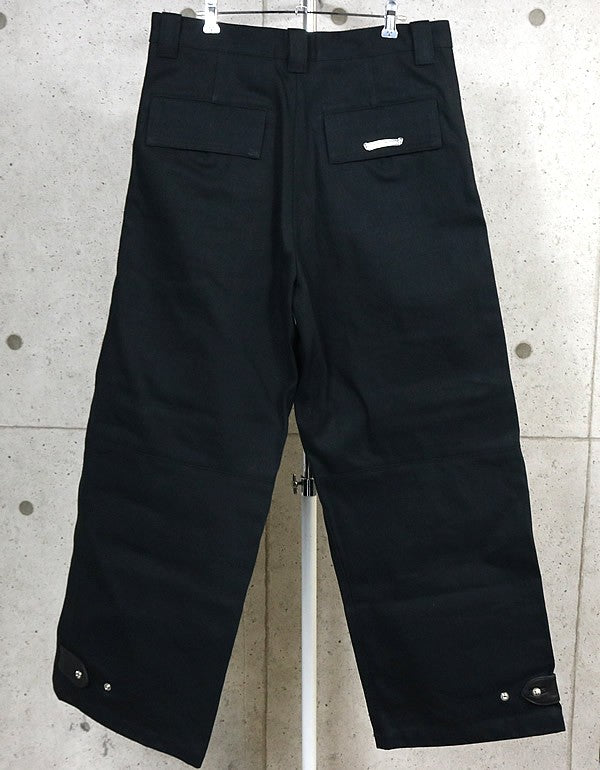 CHROME HEARTS Street Sweeper Cross Denim Jeans Size 32