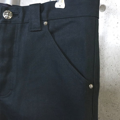 CHROME HEARTS Street Sweeper Cross Denim Jeans Size 32