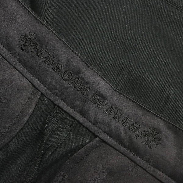 CHROME HEARTS Street Sweeper Cross Denim Jeans Size 32