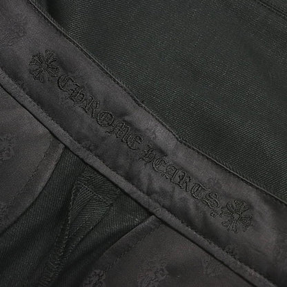CHROME HEARTS Street Sweeper Cross Denim Jeans Size 32