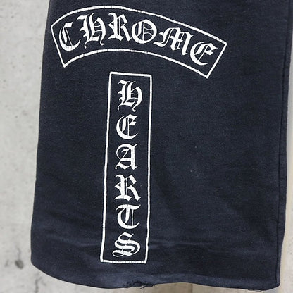 CHROME HEARTS Old Vintage T-BAR Sweatpants Black Size M