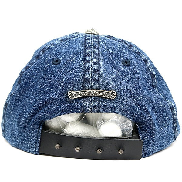 CHROME HEARTS Blue Vine Dagger Denim Cap
