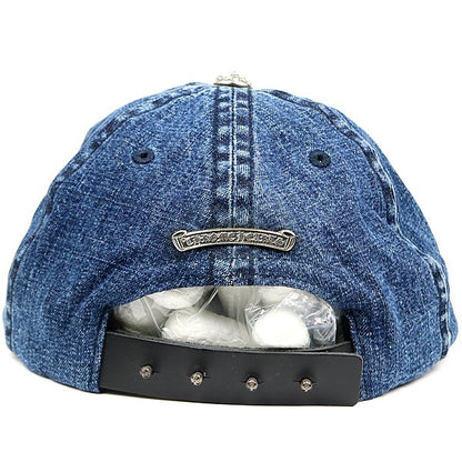 CHROME HEARTS Blue Vine Dagger Denim Cap
