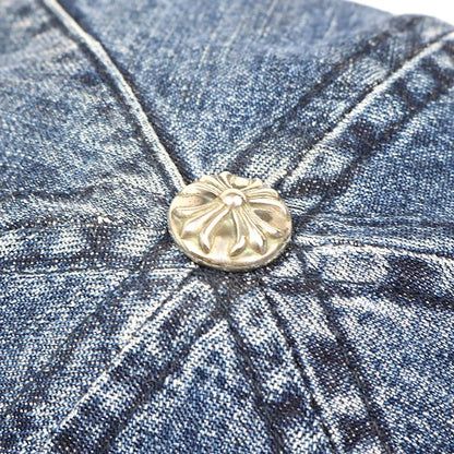 CHROME HEARTS Blue Vine Dagger Denim Cap