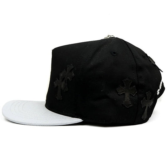 CHROME HEARTS Cemetery Cross Patch Trucker Hat Size ONE SIZE