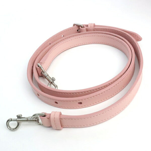 ANYA HINDMARCH Mortimer Calf Leather Bag Pink Size ONE SIZE