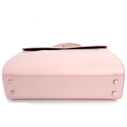 ANYA HINDMARCH Mortimer Calf Leather Bag Pink Size ONE SIZE