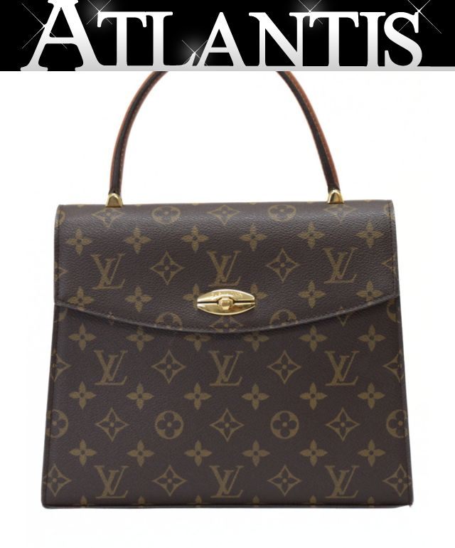 LOUIS VUITTON Monogram Malesherbes Handbag Size ONE SIZE
