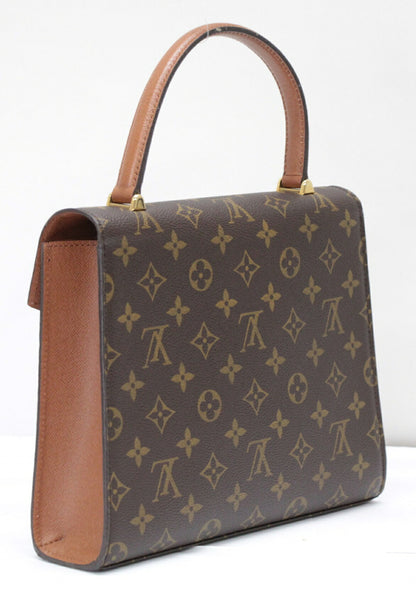 LOUIS VUITTON Monogram Malesherbes Handbag Size ONE SIZE