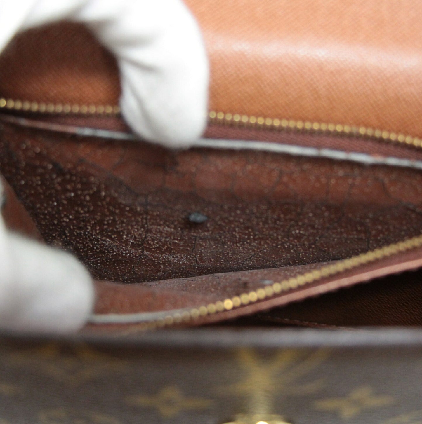 LOUIS VUITTON Monogram Malesherbes Handbag Size ONE SIZE