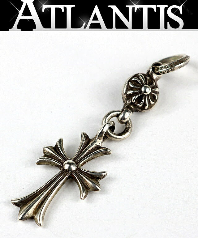 CHROME HEARTS 1 Ball Tiny CH Pendant Silver Size ONE SIZE