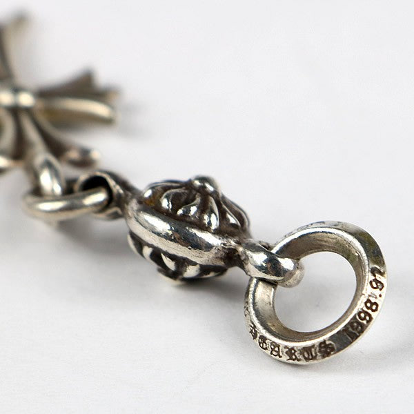 CHROME HEARTS 1 Ball Tiny CH Pendant Silver Size ONE SIZE