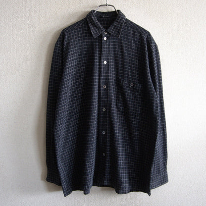 Y's for men 90s Cotton Flannel Check Shirt Relaxed Size L
