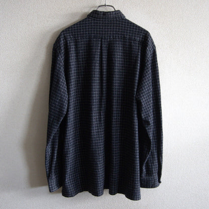 Y's for men 90s Cotton Flannel Check Shirt Relaxed Size L