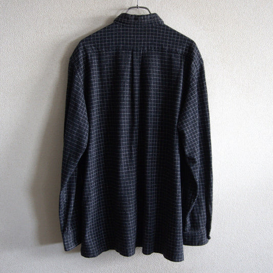 Y's for men 90s Cotton Flannel Check Shirt Relaxed Size L