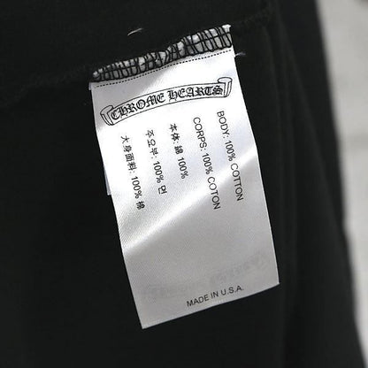 CHROME HEARTS CH Horseshoe Print T-Shirt Black Size L
