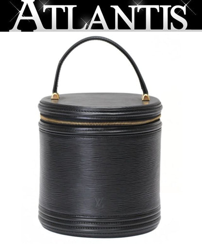 Louis Vuitton Cannes Epi Black Vanity Bag Size ONE SIZE
