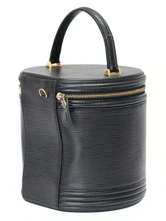 Louis Vuitton Cannes Epi Black Vanity Bag Size ONE SIZE