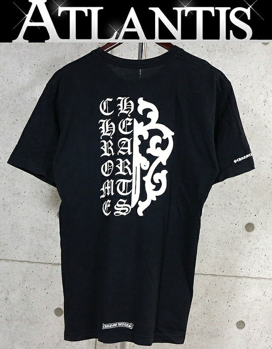 CHROME HEARTS Dagger Old English T-Shirt Black Size L