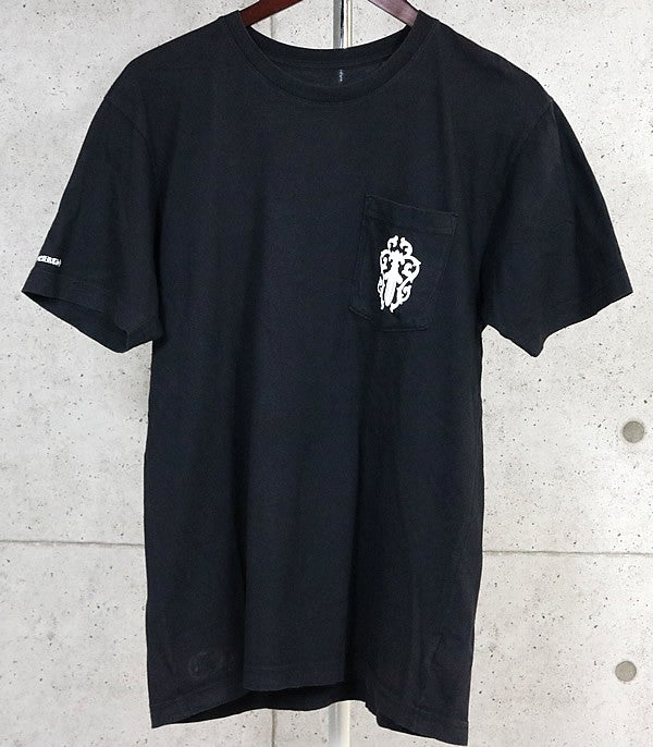CHROME HEARTS Dagger Old English T-Shirt Black Size L