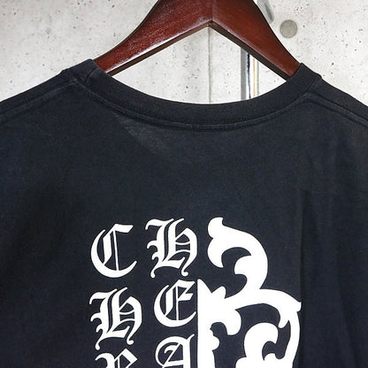 CHROME HEARTS Dagger Old English T-Shirt Black Size L