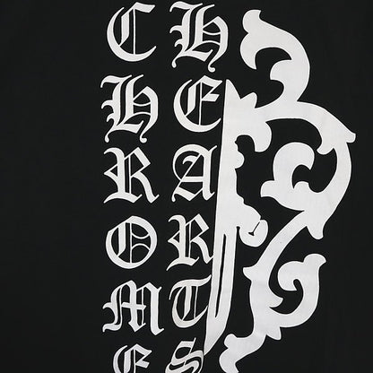 CHROME HEARTS Dagger Old English T-Shirt Black Size L
