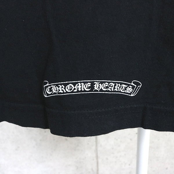 CHROME HEARTS Dagger Old English T-Shirt Black Size L