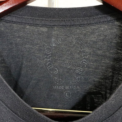 CHROME HEARTS Dagger Old English T-Shirt Black Size L