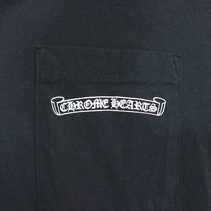 CHROME HEARTS Old English Arch Logo T-Shirt Black Size S