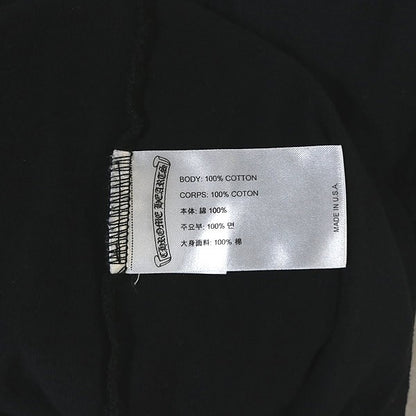 CHROME HEARTS Old English Arch Logo T-Shirt Black Size S