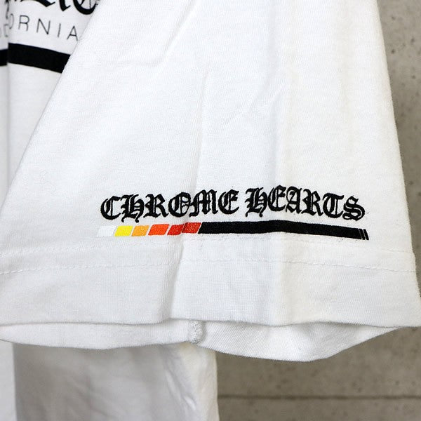 CHROME HEARTS Logo Print Pocket T-Shirt White Size M