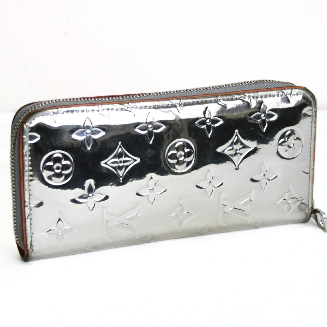 Louis Vuitton Monogram Mirror Wallet Silver Size ONE SIZE