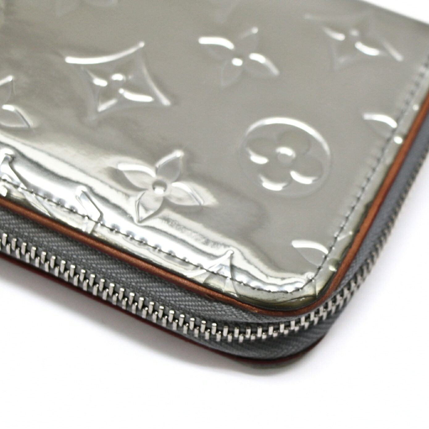 Louis Vuitton Monogram Mirror Wallet Silver Size ONE SIZE