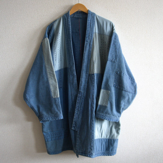 Blue Blue Japan Sashiko Haori Coat Size 3