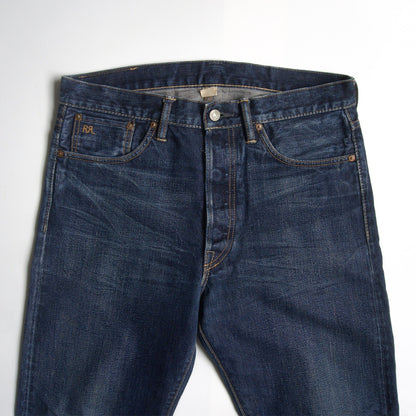 RRL Indigo Straight-Leg Jeans Size 31×30