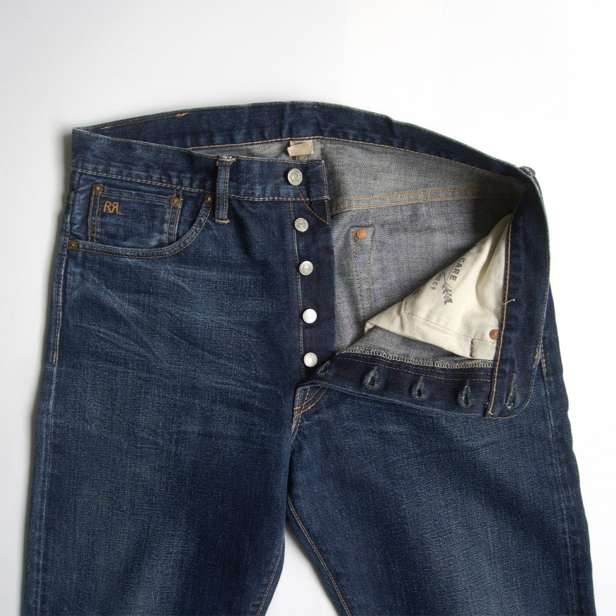 RRL Indigo Straight-Leg Jeans Size 31×30