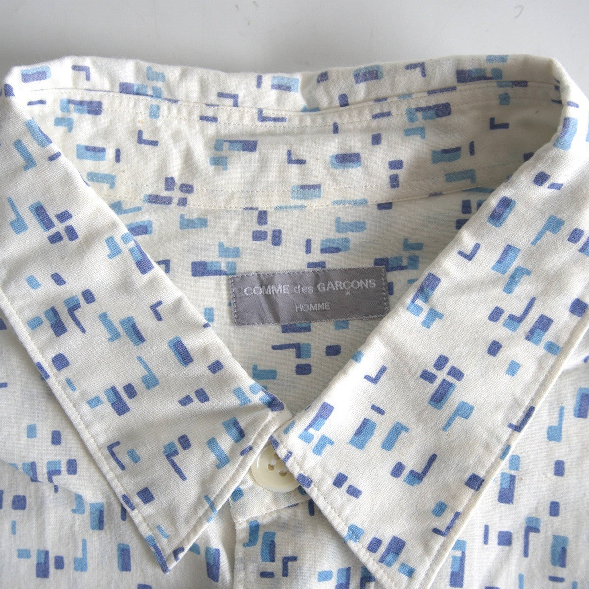 Comme des Garcons 02 00s Short-Sleeve Print Shirt Size L