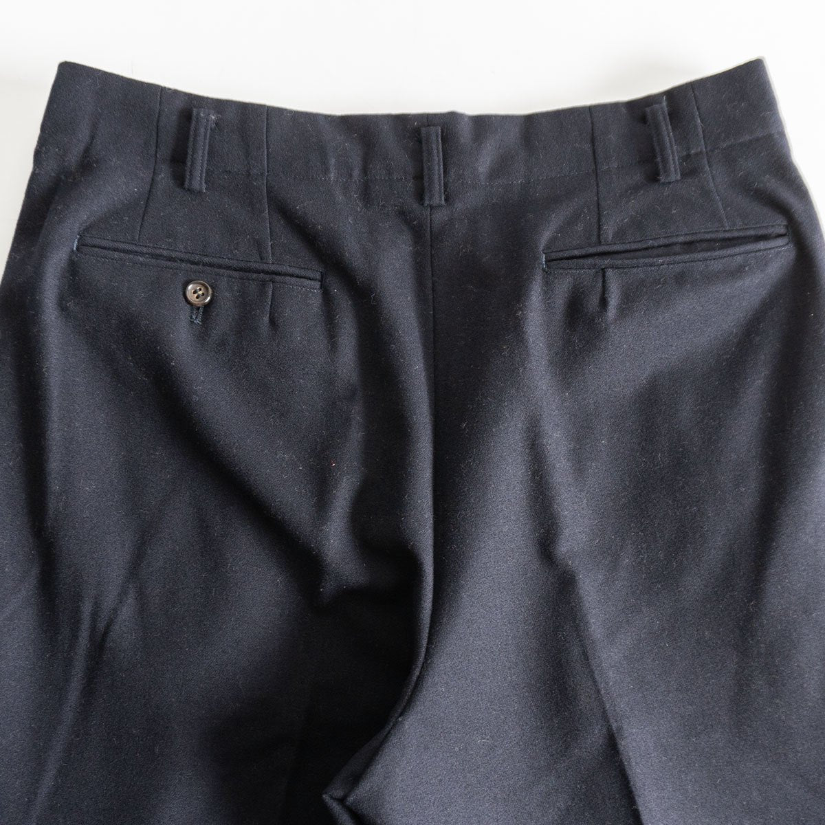Comme des Garcons 89 80s Wool Slacks Pants Blue Size L
